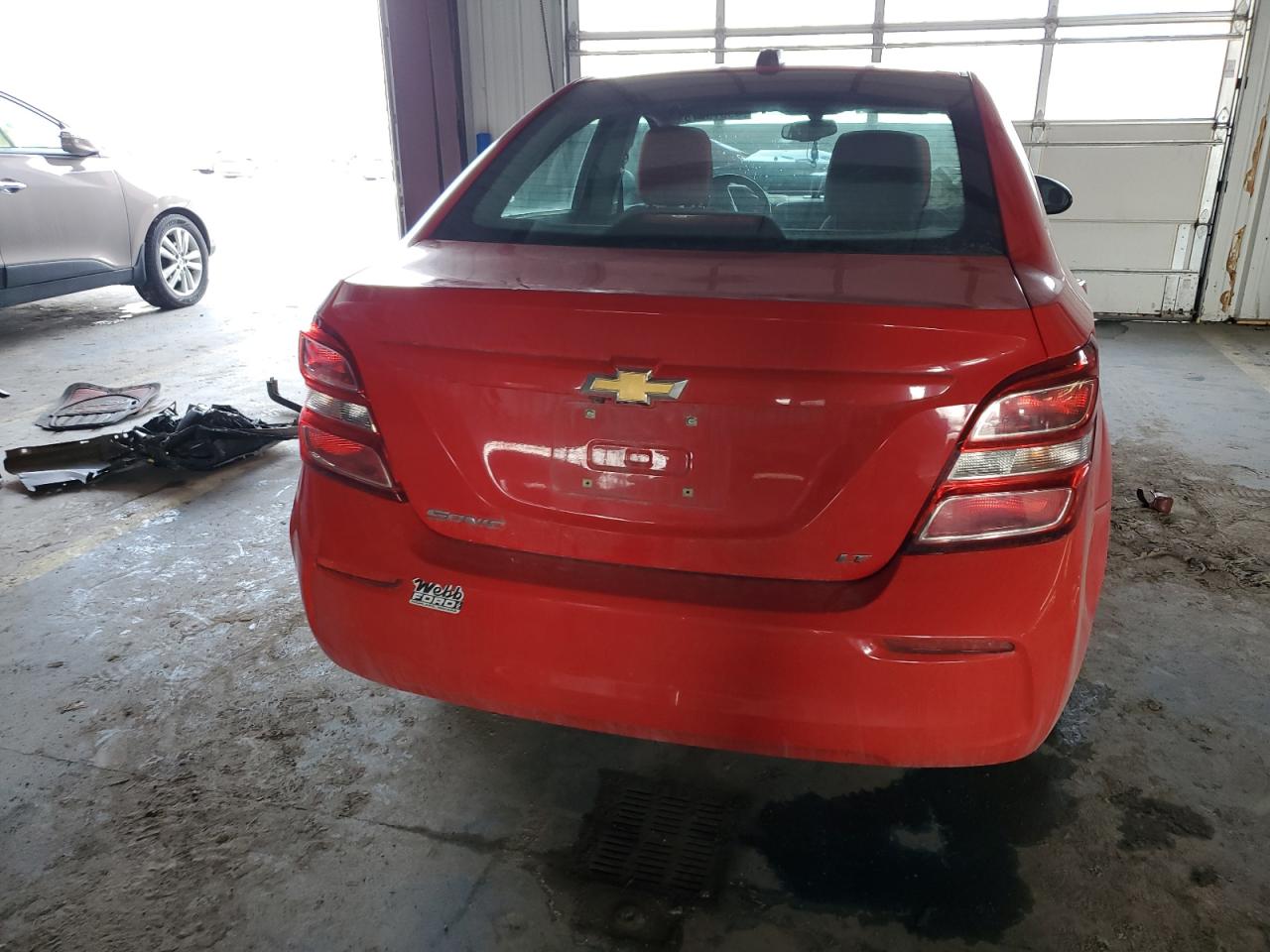 2017 Chevrolet Sonic VIN 1G1JD5SH7H4120058 Copart auction photo, front end damage thumbnail 6