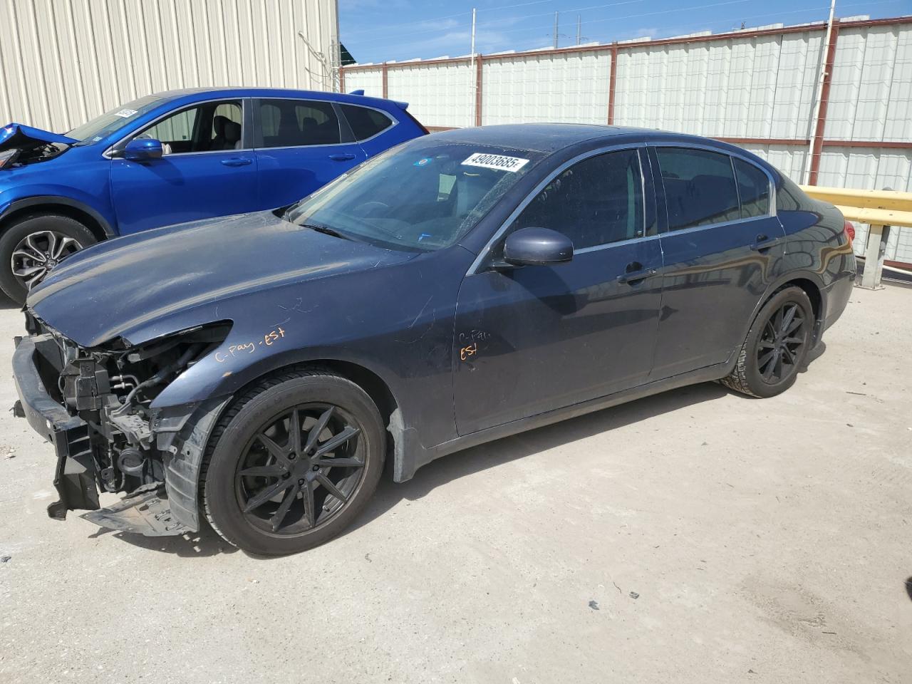 2008 Infiniti G VIN JNKBV61E78M228474