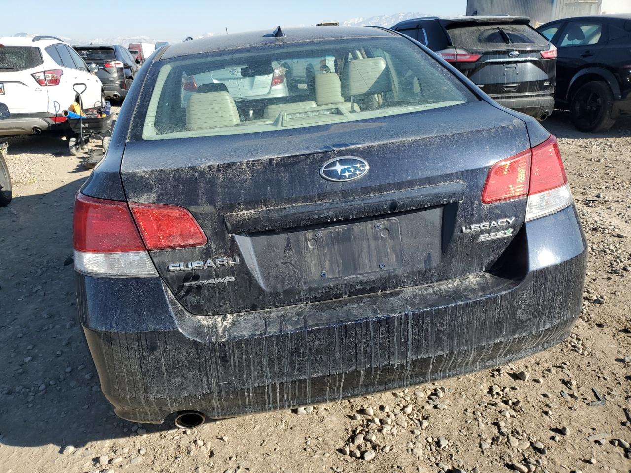 2014 Subaru Legacy VIN 4S3BMBM68E3008506 Copart auction photo, front end damage thumbnail 6