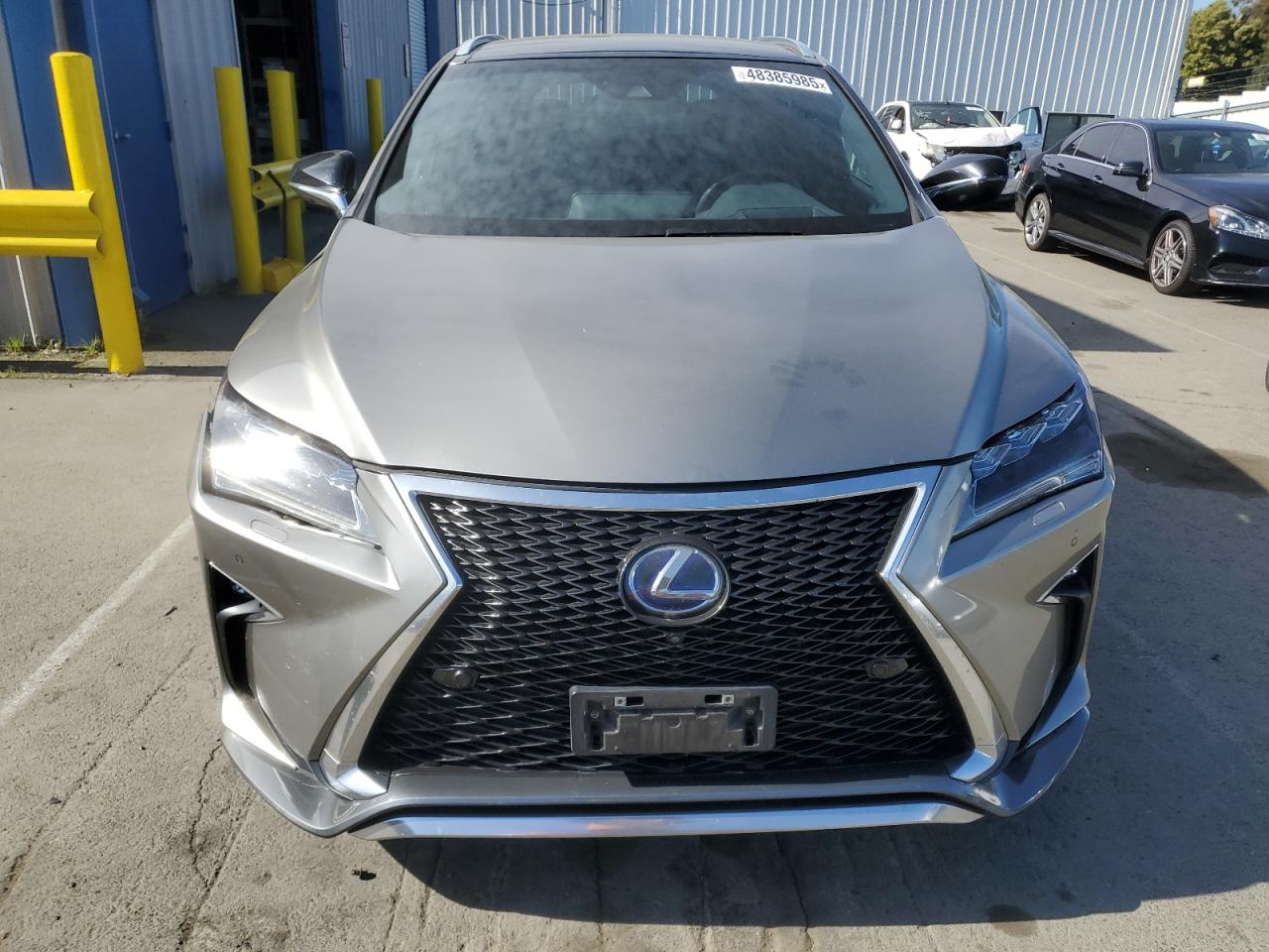 2018 Lexus RX VIN 2T2BGMCA1JC026321 Copart auction photo, front end / side damage thumbnail 5