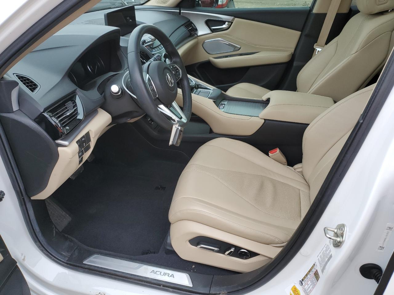 2020 Acura RDX VIN 5J8TC2H59LL001572 Copart auction photo, top/roof / front end damage thumbnail 7