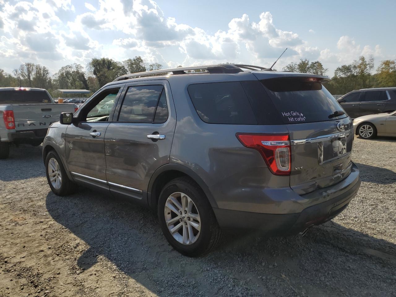 2013 Ford Explorer VIN 1FM5K7D88DGB50441 Copart auction photo, side damage thumbnail 2