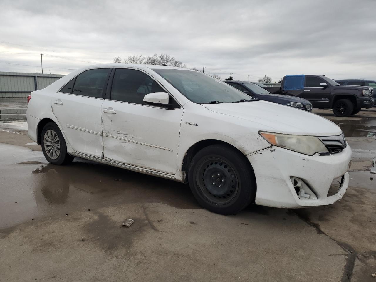 2014 Toyota Camry VIN 4T1BD1FK2EU137092 Copart auction photo, minor dent/scratches damage thumbnail 4