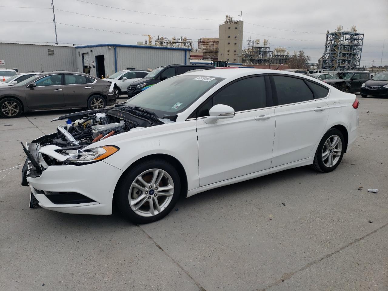 2018 Ford Fusion VIN 3FA6P0LU4JR142427