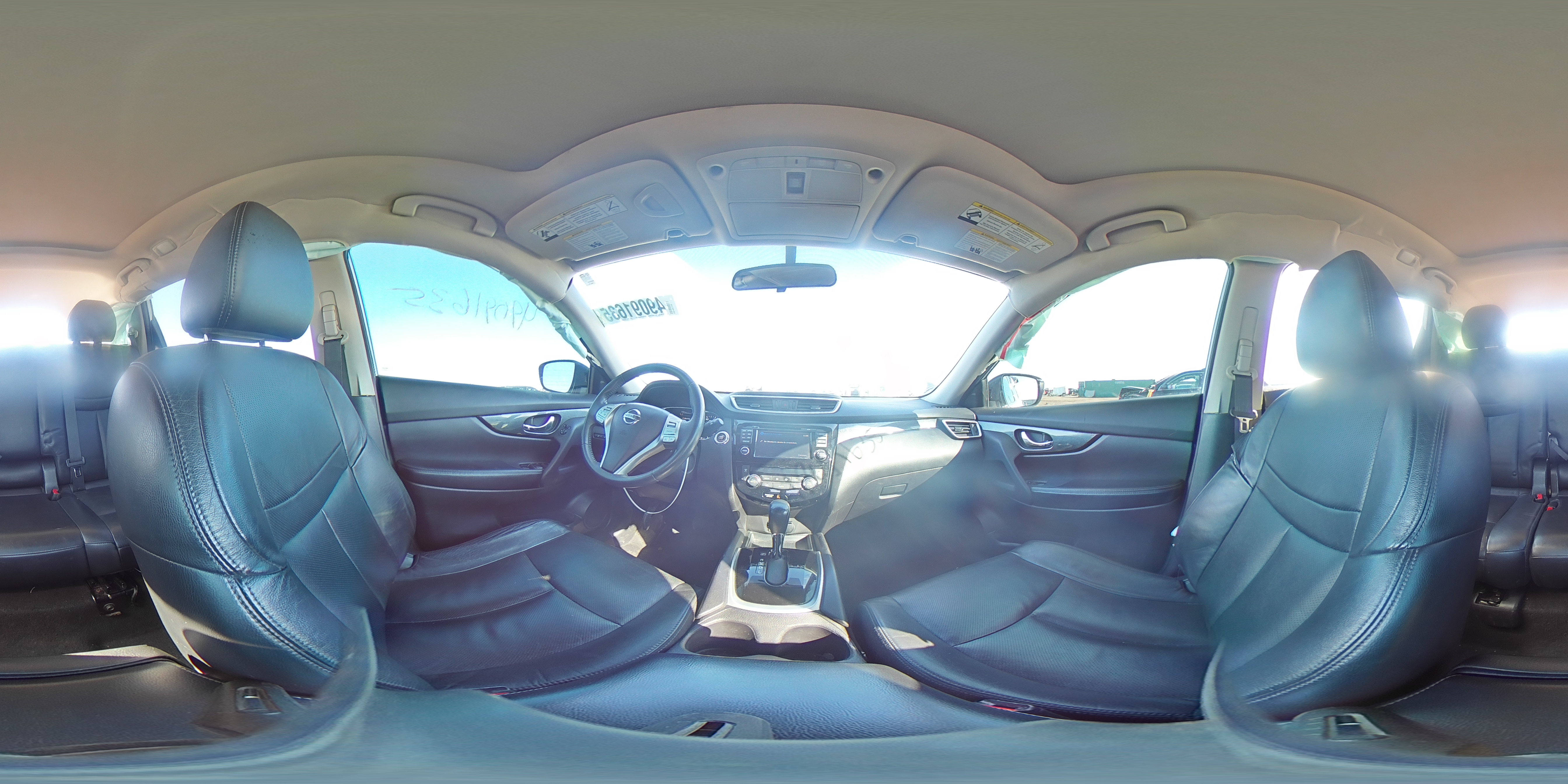 2015 Nissan Rogue VIN 5N1AT2MV3FC865836 Copart auction photo, front end / side damage thumbnail 12