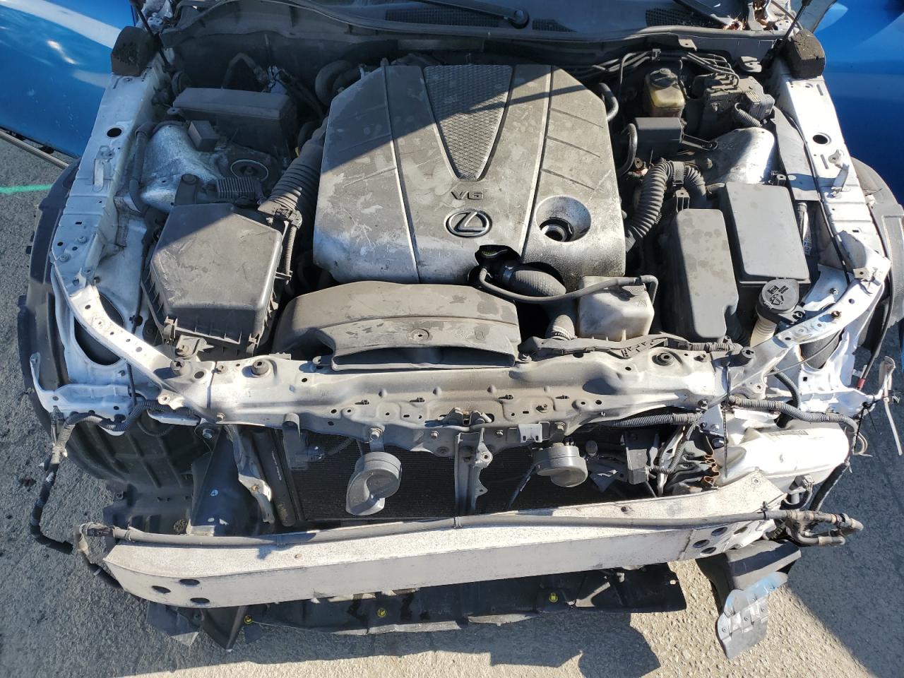 2007 Lexus GS VIN JTHCE96S970005587 Copart auction photo, vandalism / stripped damage thumbnail 11