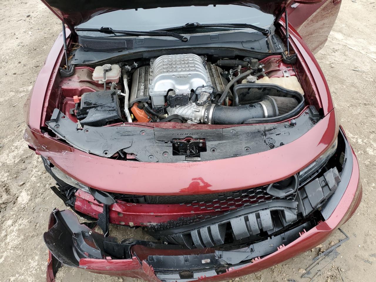 2019 Dodge Charger VIN 2C3CDXL94KH662820 Copart auction photo, front end damage thumbnail 13