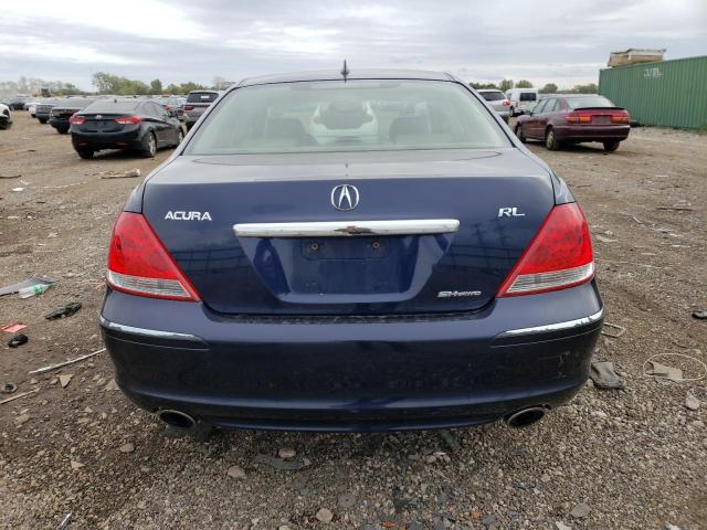2006 Acura RL VIN JH4KB16526C010143 Copart auction photo, front end / side damage thumbnail 6