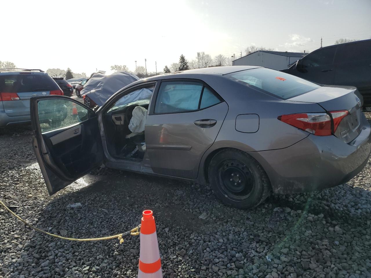 2016 Toyota Corolla VIN 2T1BURHE5GC680169 Copart auction photo, front end damage thumbnail 2