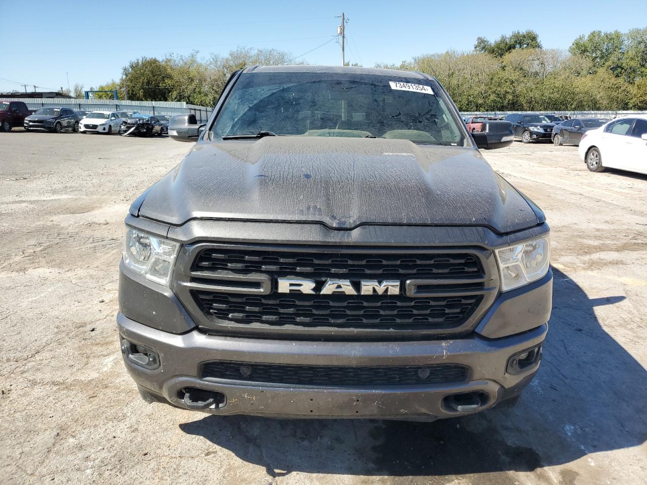 2022 RAM 1500 VIN 1C6SRFFT7NN420133 Copart auction photo, side / hail damage thumbnail 5