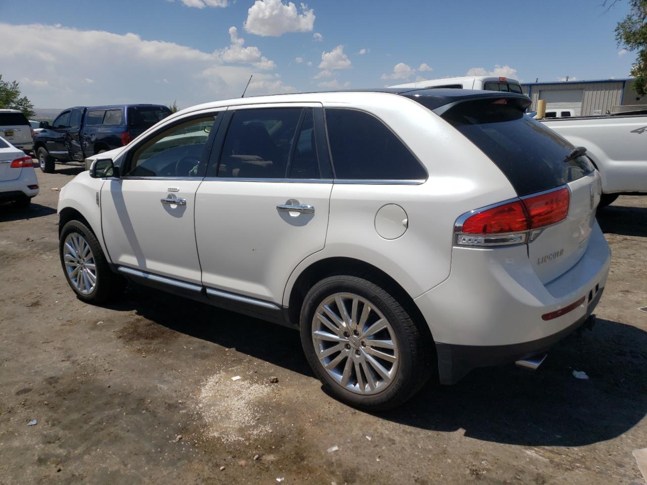 2013 Lincoln MKX VIN 2LMDJ8JK0DBL30853 Copart auction photo, front end damage thumbnail 2