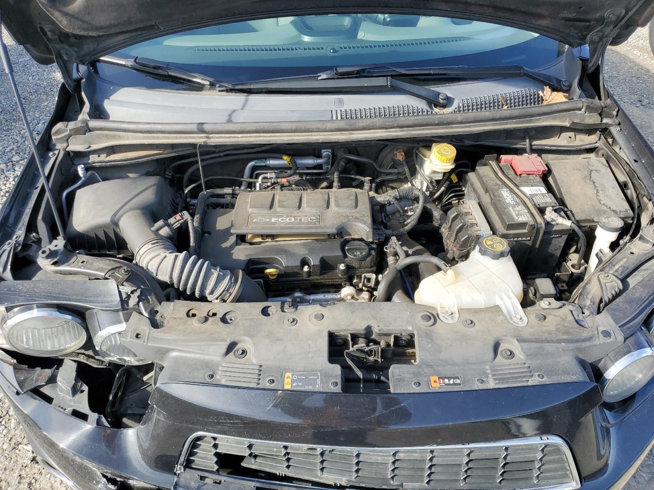 2013 Chevrolet Sonic VIN 1G1JE5SBXD4119652 Copart auction photo, front end damage thumbnail 11