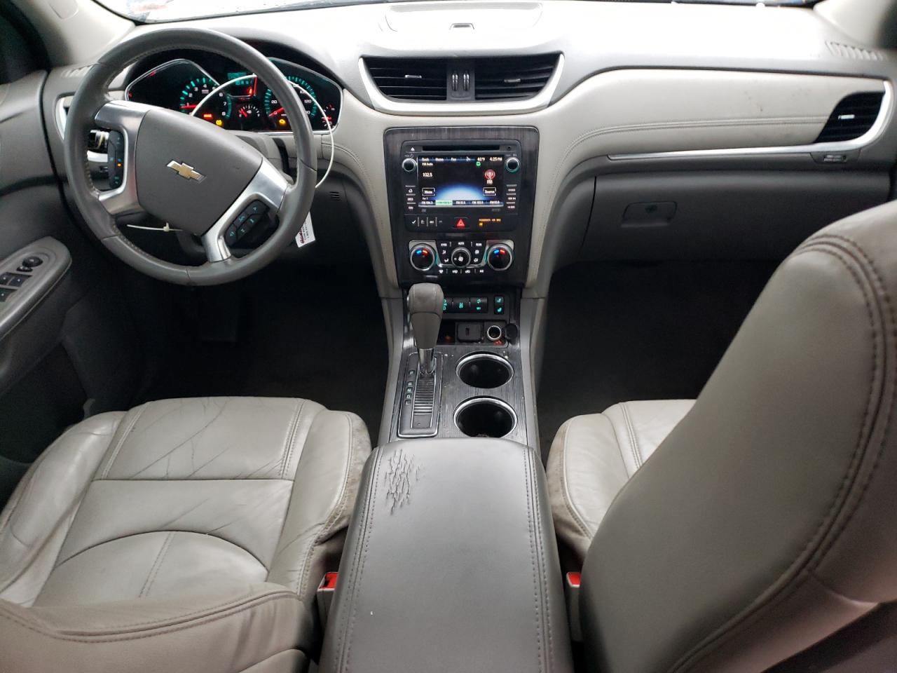2015 Chevrolet Traverse VIN 1GNKRHKD5FJ168742 Copart auction photo, front end damage thumbnail 8
