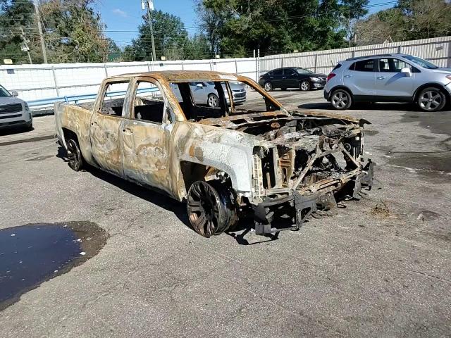 2018 Chevrolet Silverado VIN 3GCUKREC6JG453085 Copart auction photo, burn damage thumbnail 11