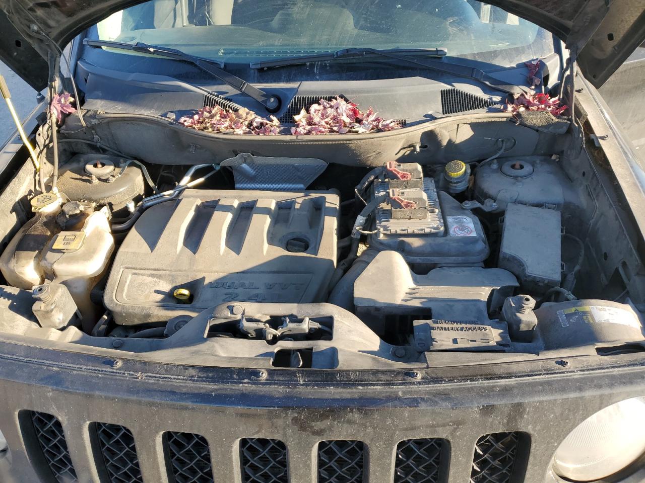 2015 Jeep Liberty (Patriot) VIN 1C4NJPBB7FD179505 Copart auction photo, rear end damage thumbnail 12