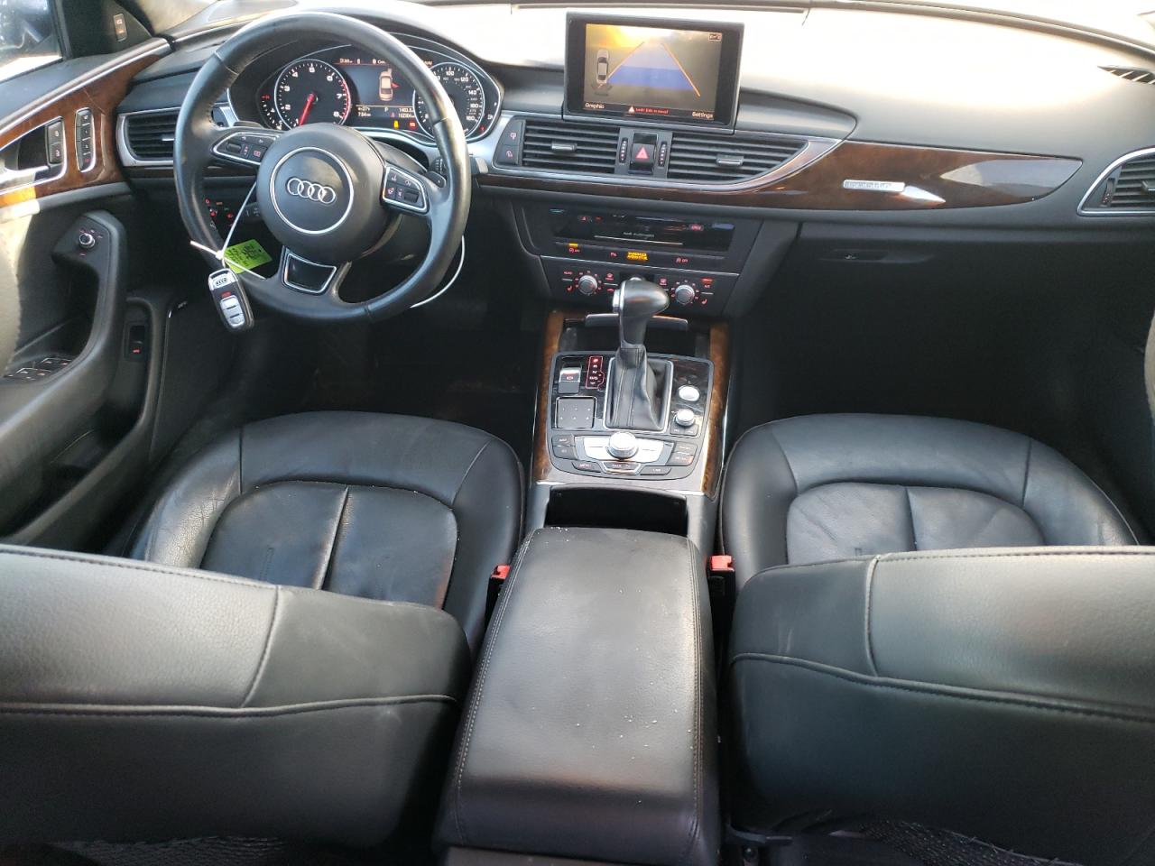 2015 Audi A6 VIN WAUFGAFC2FN014598 Copart auction photo, front end / minor dent/scratches damage thumbnail 8