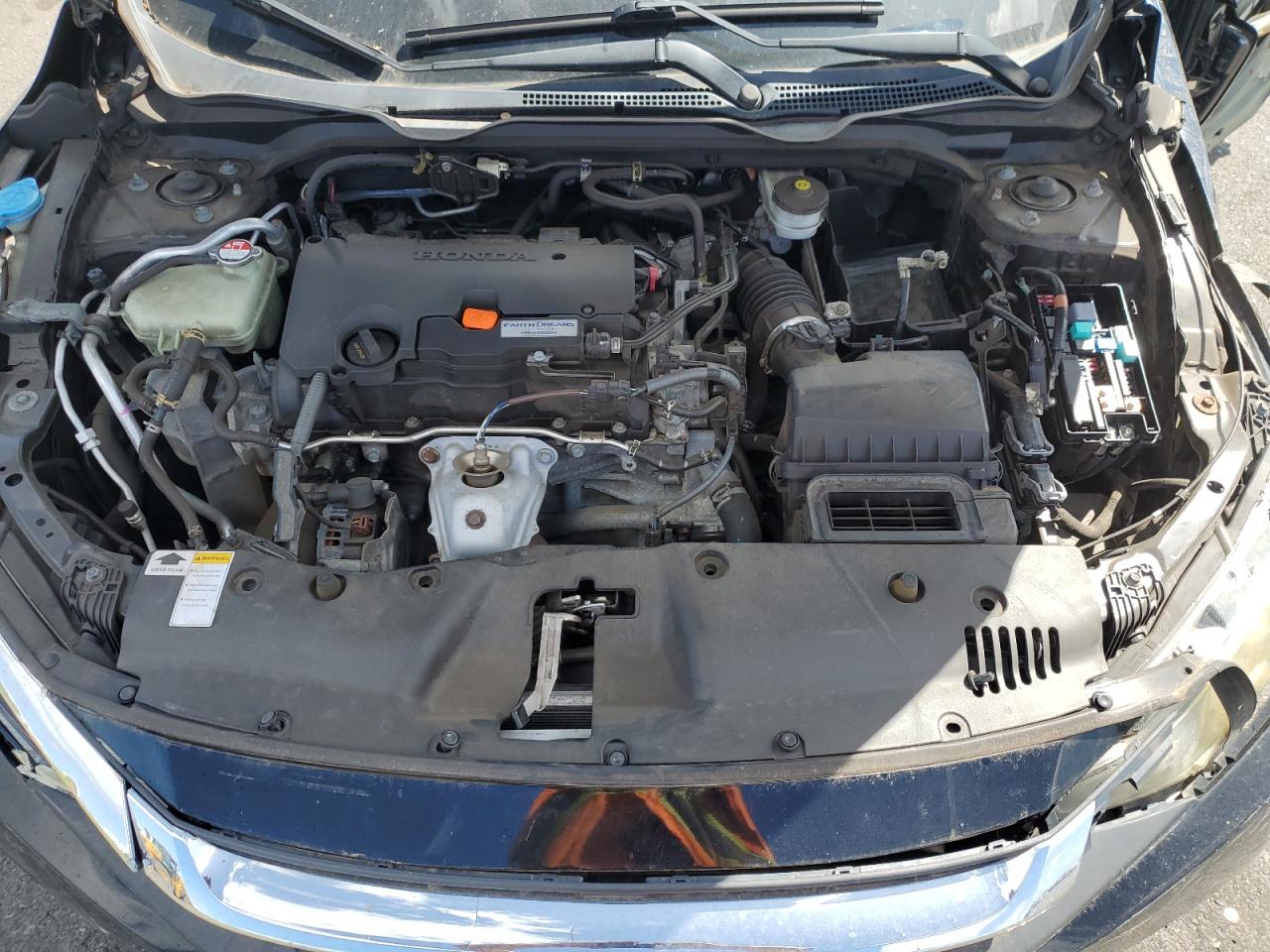 2016 Honda Civic VIN 2HGFC4B58GH304279 Copart auction photo, side / front end damage thumbnail 11