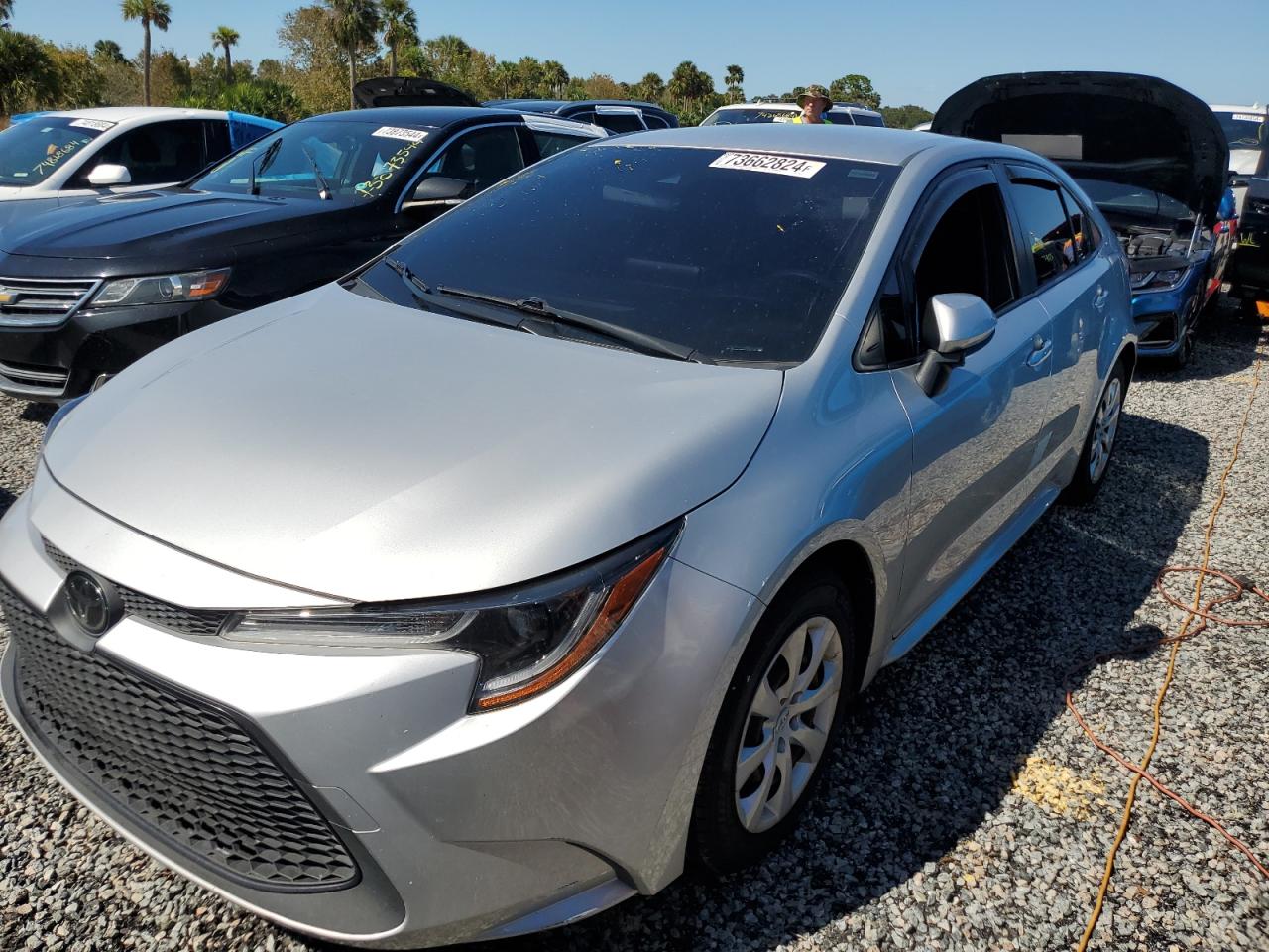 2021 Toyota Corolla VIN JTDEPMAE8MJ158105
