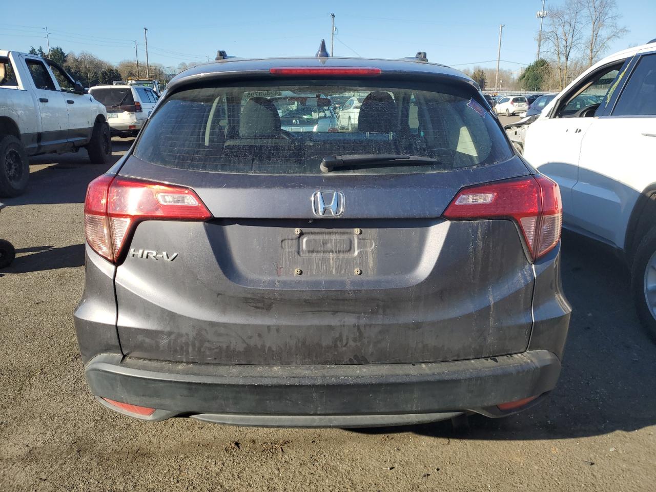 2018 Honda HR-V VIN 3CZRU5G32JM712060 Copart auction photo, top/roof / all over damage thumbnail 6