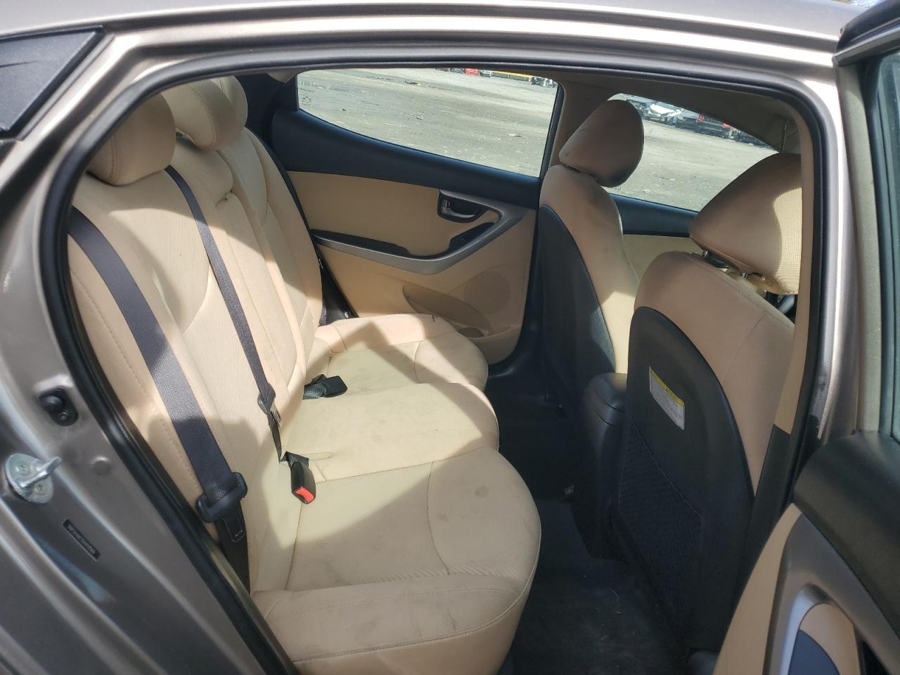 2013 Hyundai Elantra VIN 5NPDH4AE1DH418569 Copart auction photo, front end / vandalism damage thumbnail 10