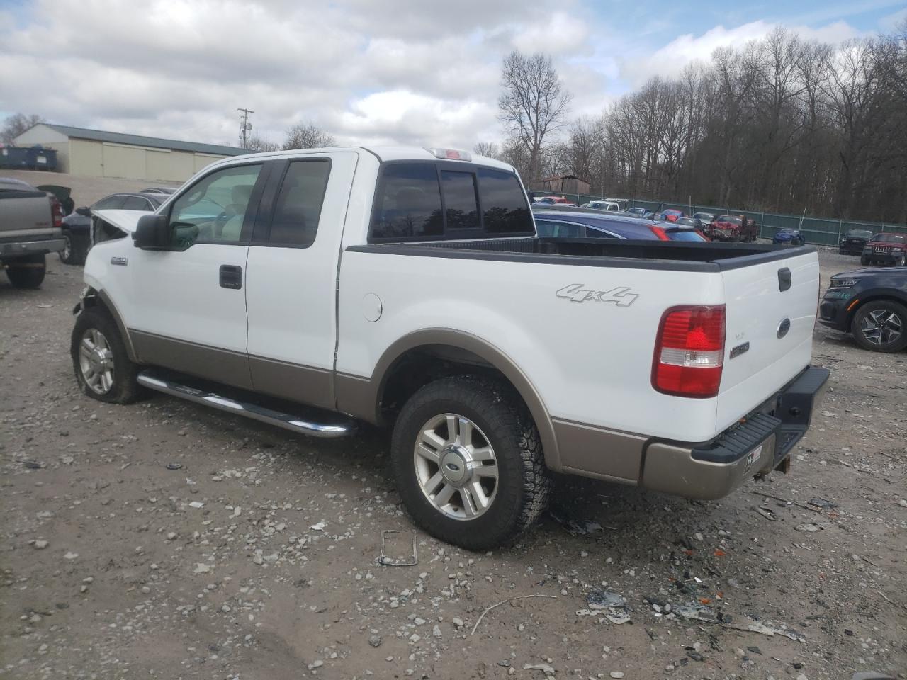 2004 Ford F-150 VIN 1FTPX14534KC53314 Copart auction photo, front end / undercarriage damage thumbnail 2