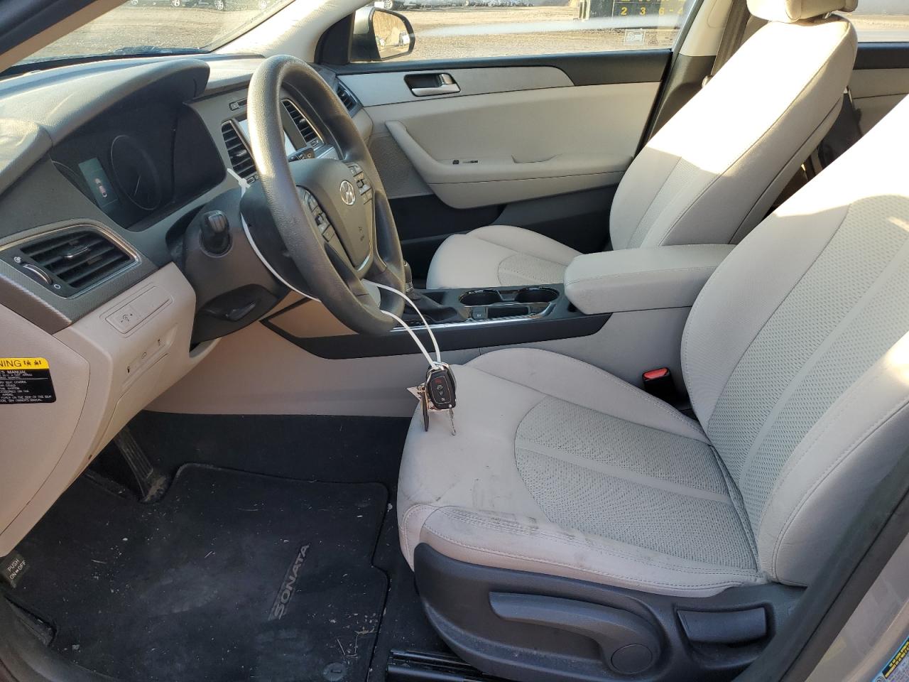 2016 Hyundai Sonata VIN 5NPE24AF6GH290168 Copart auction photo, front end / minor dent/scratches damage thumbnail 7
