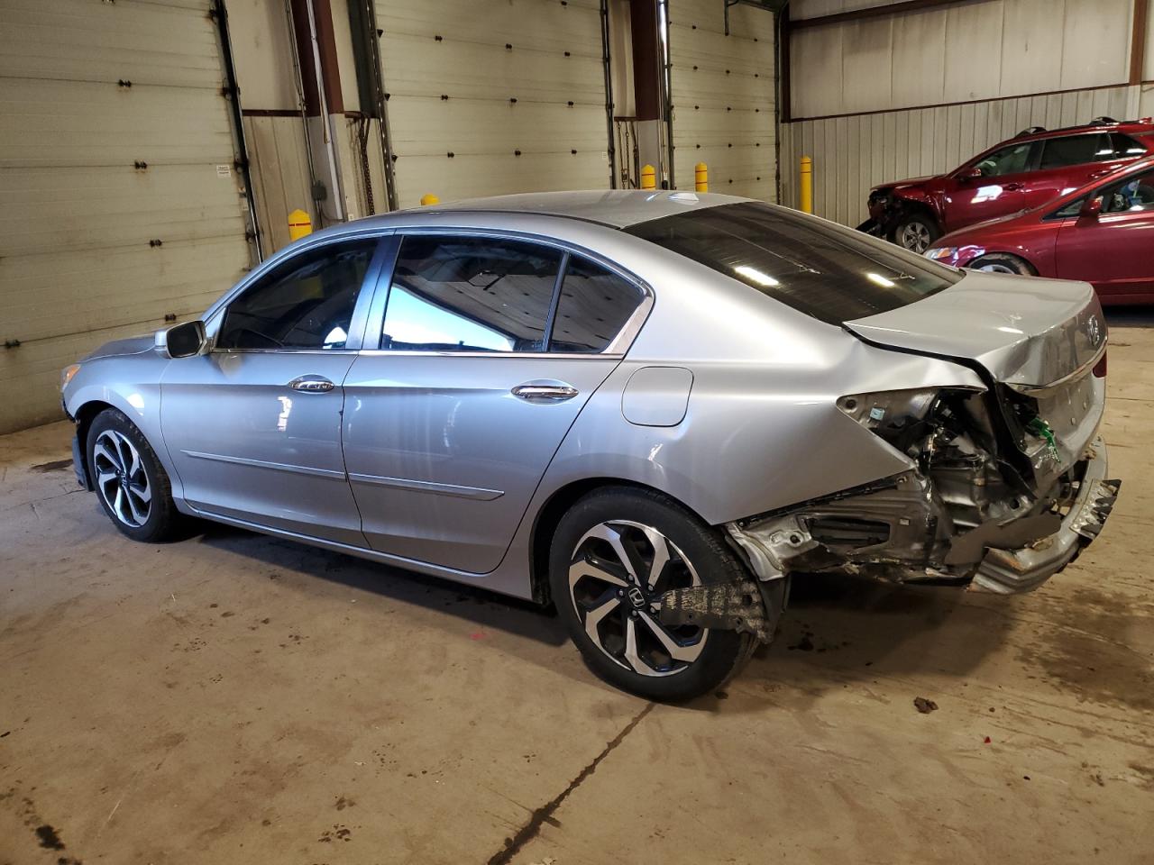 2017 Honda Accord VIN 1HGCR2F84HA214444 Copart auction photo, front end / rear end damage thumbnail 2