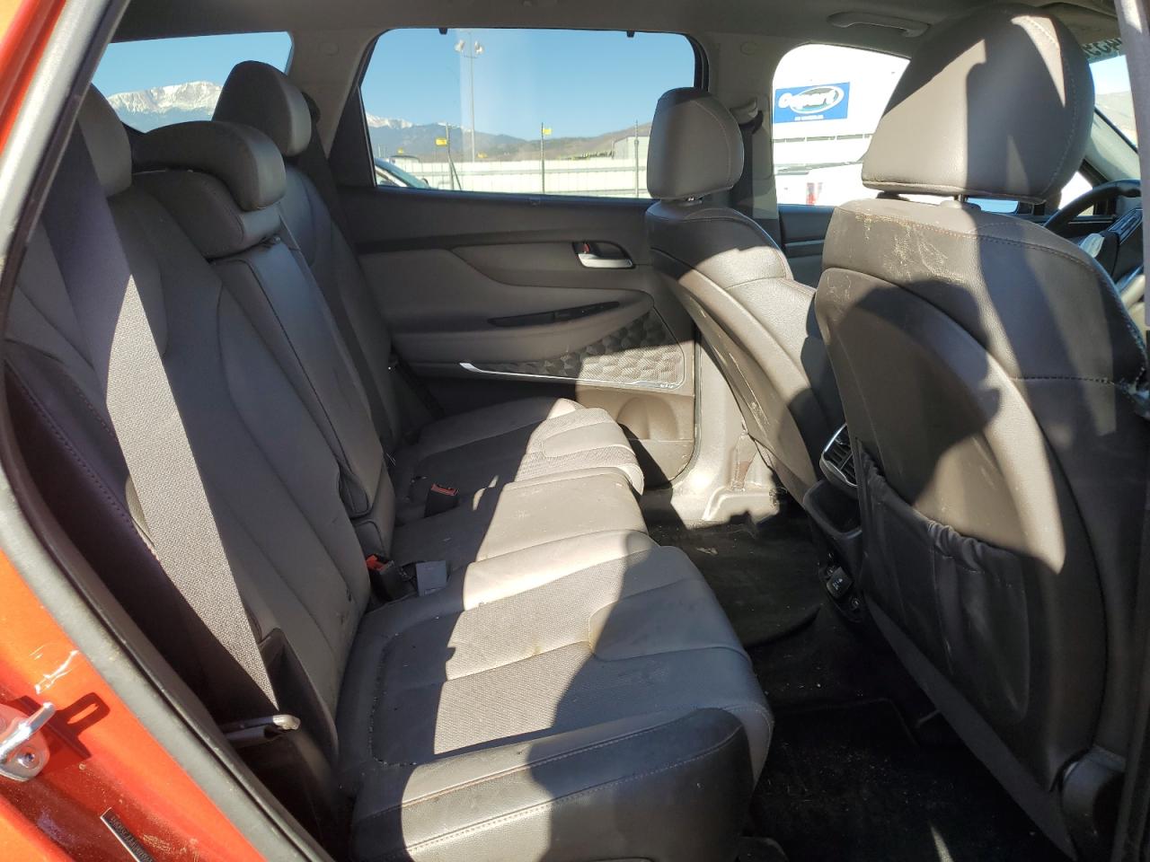 2020 Hyundai Santa Fe VIN 5NMS5CAA4LH223553 Copart auction photo, front end / side damage thumbnail 11