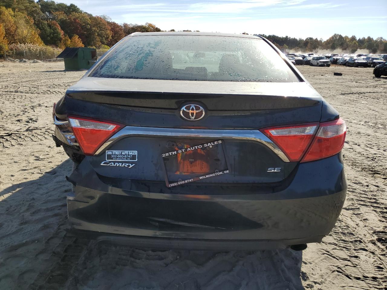 2017 Toyota Camry VIN 4T1BF1FK9HU286016 Copart auction photo, rear end / minor dent/scratches damage thumbnail 6