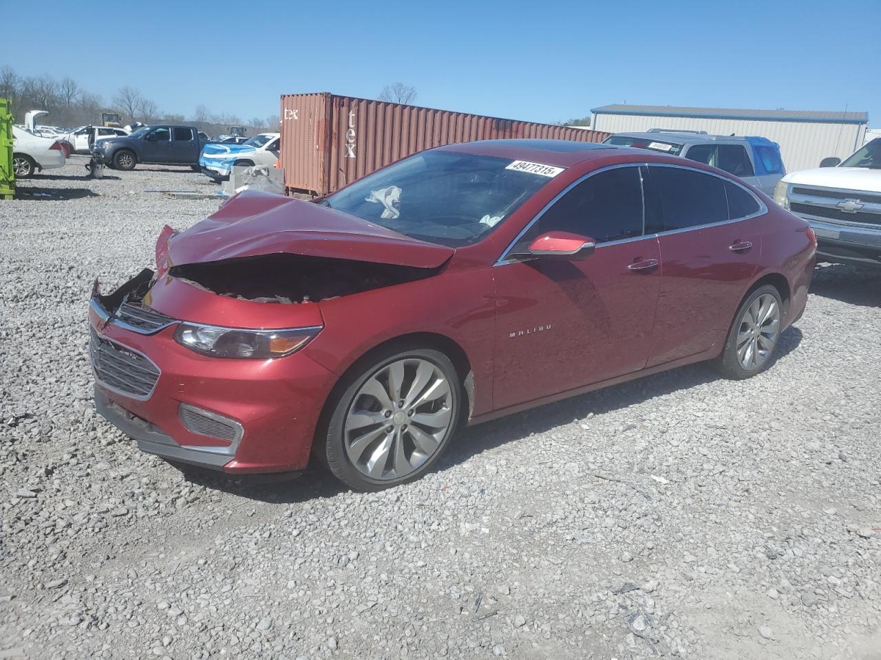 2017 Chevrolet Malibu VIN 1G1ZH5SX4HF161542