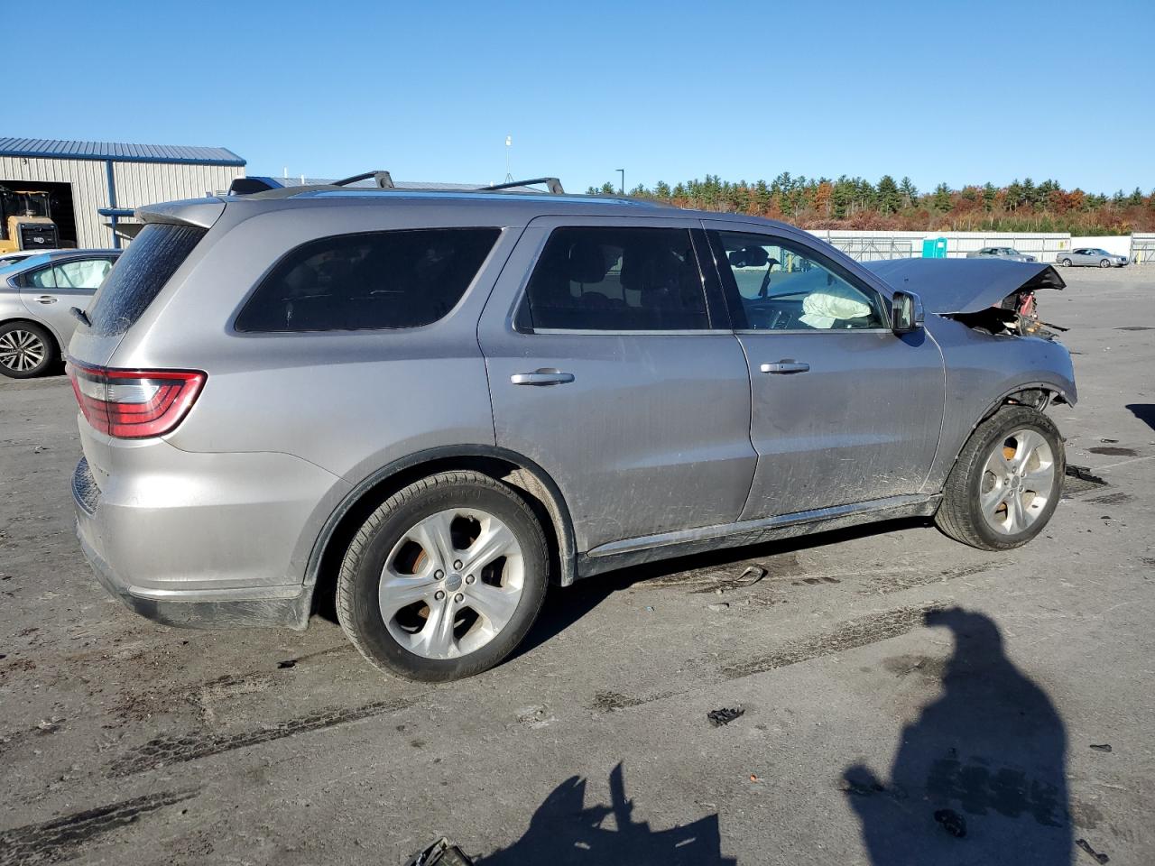 2014 Dodge Durango VIN 1C4RDHDG6EC306790 Copart auction photo, front end damage thumbnail 3