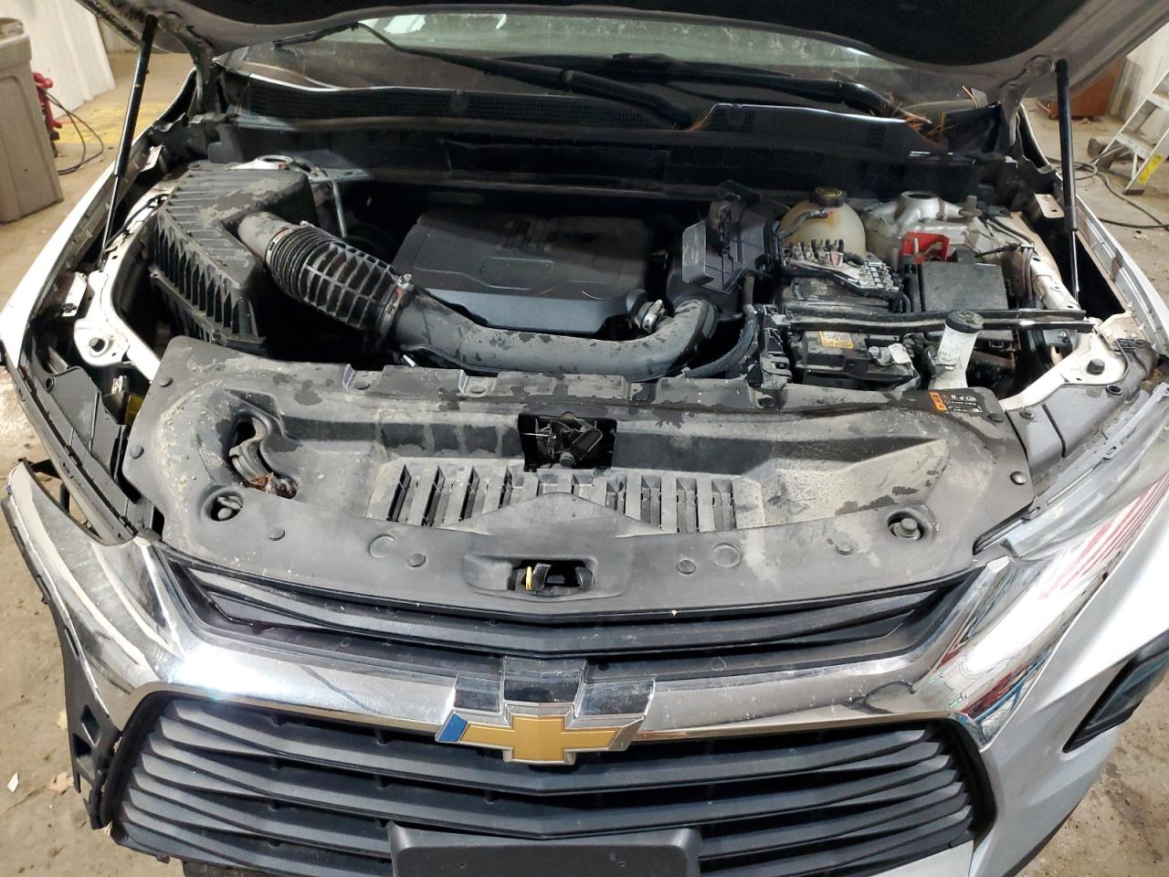 2021 Chevrolet Blazer VIN 3GNKBHR49MS506813 Copart auction photo, rollover damage thumbnail 12
