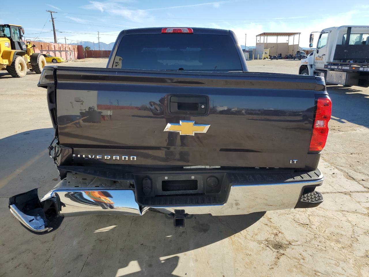 2016 Chevrolet Silverado VIN 3GCPCREC1GG303436 Copart auction photo, rear end damage thumbnail 6