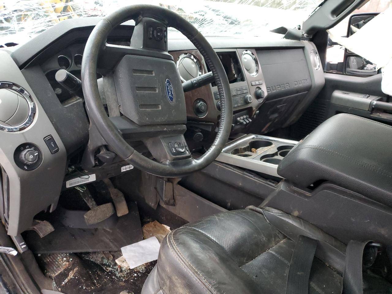 2012 Ford F350 VIN 1FT8W3BT7CEB95645 Copart auction photo, all over damage thumbnail 8
