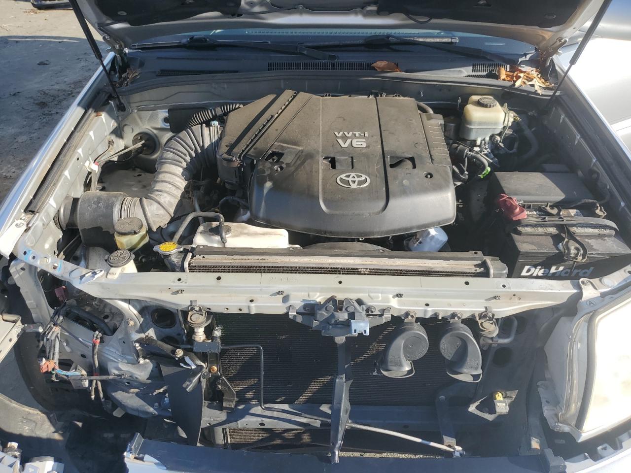 2005 Toyota 4Runner VIN JTEZU14RX58027222 Copart auction photo, front end damage thumbnail 11