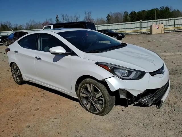 2015 Hyundai Elantra VIN 5NPDH4AE8FH573252 Copart auction photo, front end / all over damage thumbnail 11