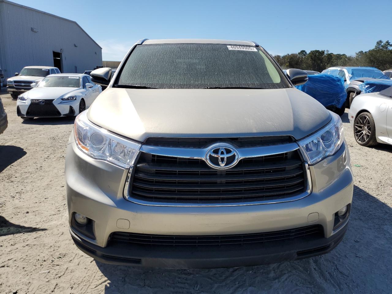 2016 Toyota Highlander VIN 5TDKKRFH7GS131258 Copart auction photo, rear end damage thumbnail 5
