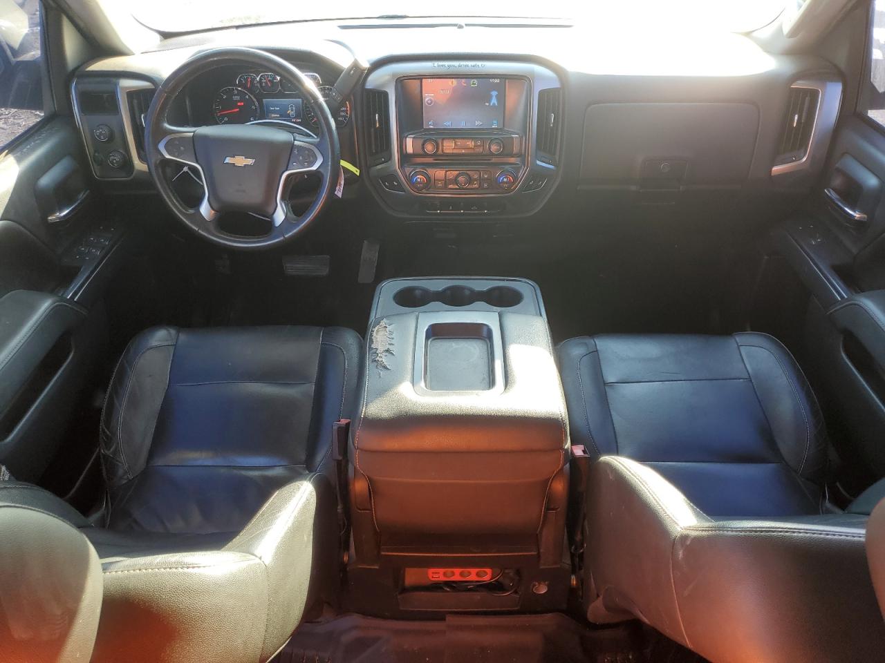 2014 Chevrolet Silverado VIN 3GCUKREC0EG567380 Copart auction photo, undercarriage / side damage thumbnail 8