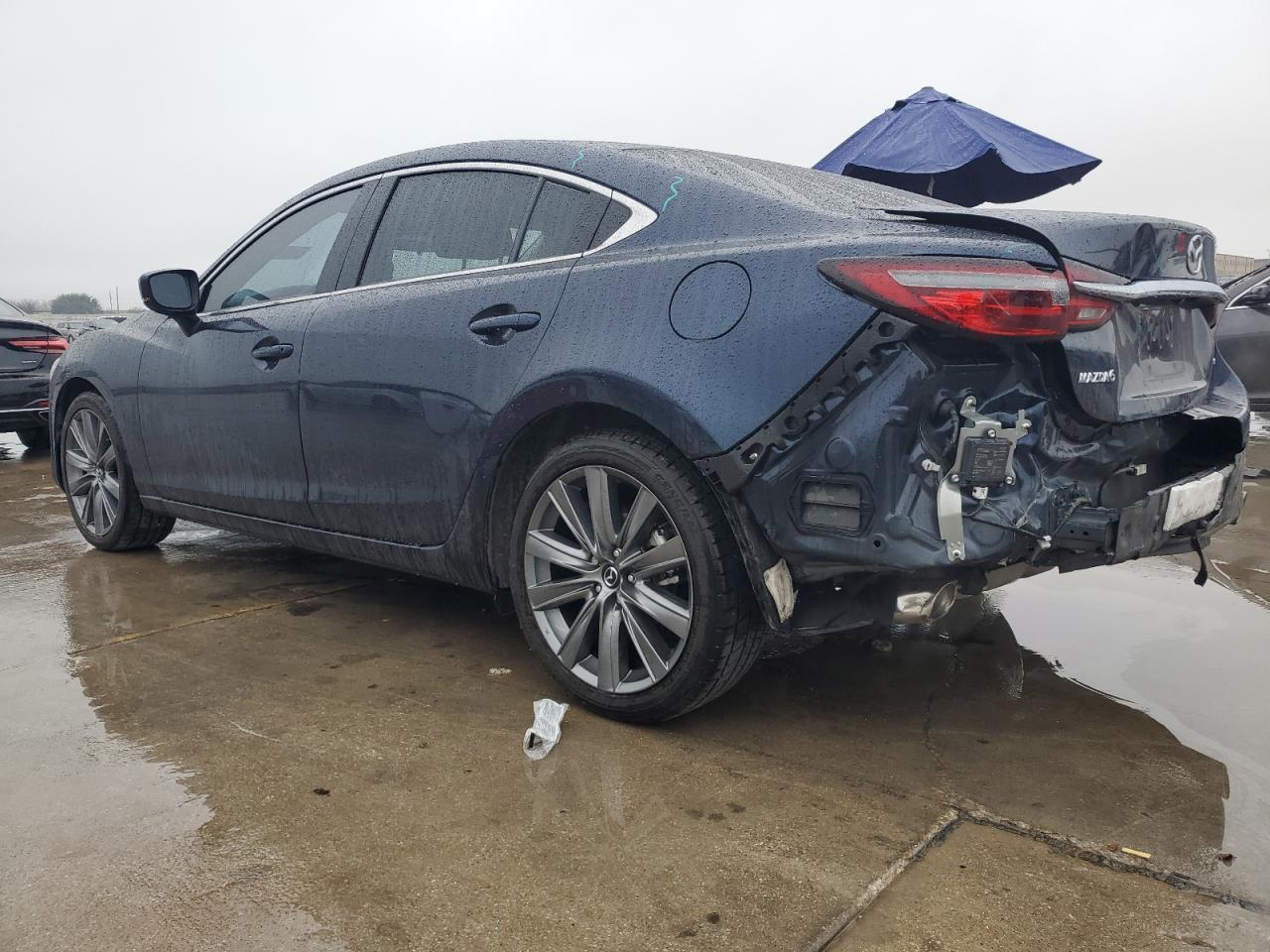 2021 Mazda 6 VIN JM1GL1VM2M1610909 Copart auction photo, rear end damage thumbnail 2