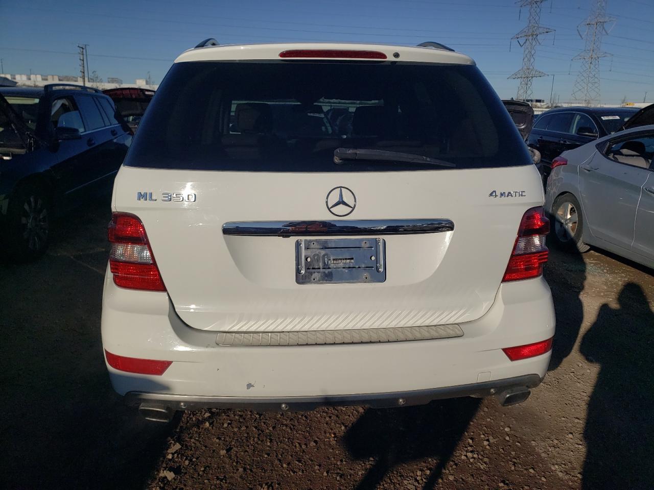 2010 Mercedes-Benz M-klasse VIN 4JGBB8GB5AA613490 Copart auction photo, undercarriage damage thumbnail 6