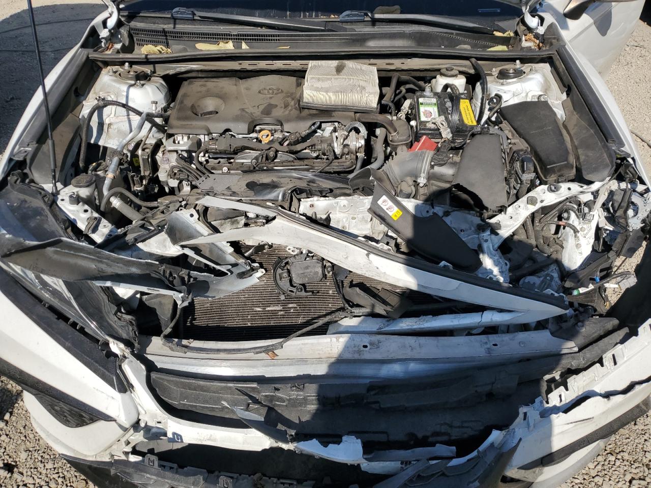 2021 Toyota Camry VIN 4T1K61AK8MU587166 Copart auction photo, front end / rear end damage thumbnail 11