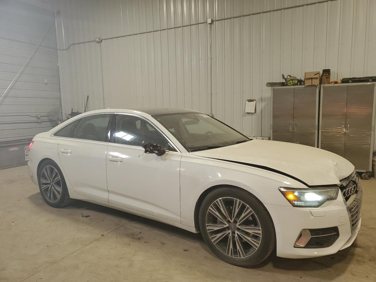 2020 Audi A6 VIN WAUD8AF2XLN043077 Copart auction photo, front end damage thumbnail 4