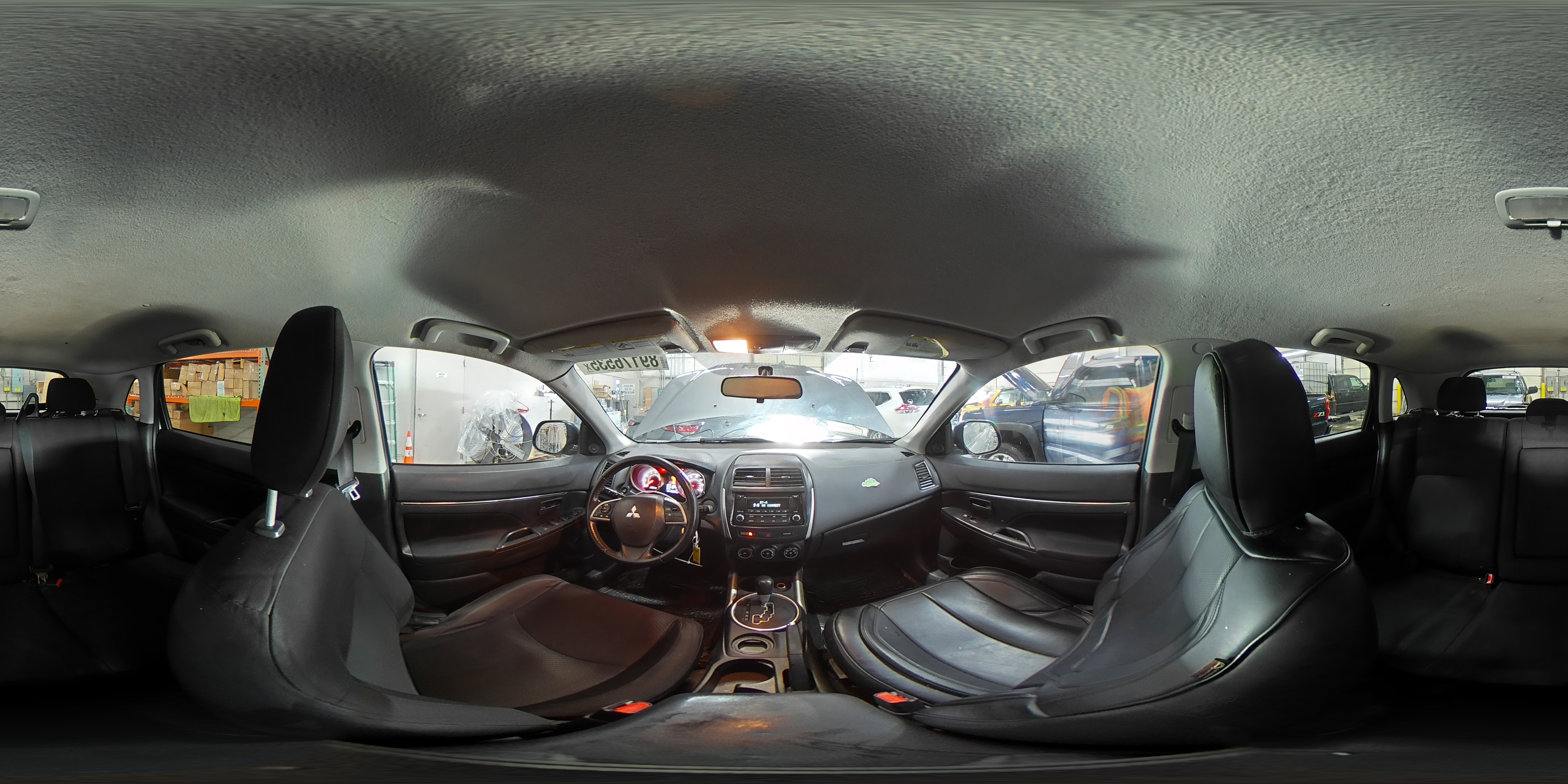 2014 Mitsubishi Outlander VIN 4A4AP3AU9EE020768 Copart auction photo, front end / rear end damage thumbnail 16