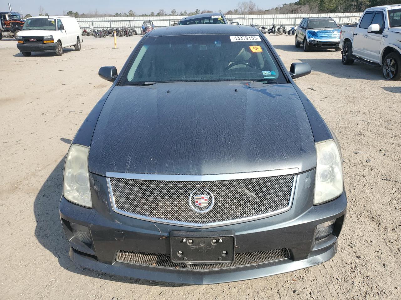 2007 Cadillac STS VIN 1G6DX67D670147459 Copart auction photo, side damage thumbnail 5