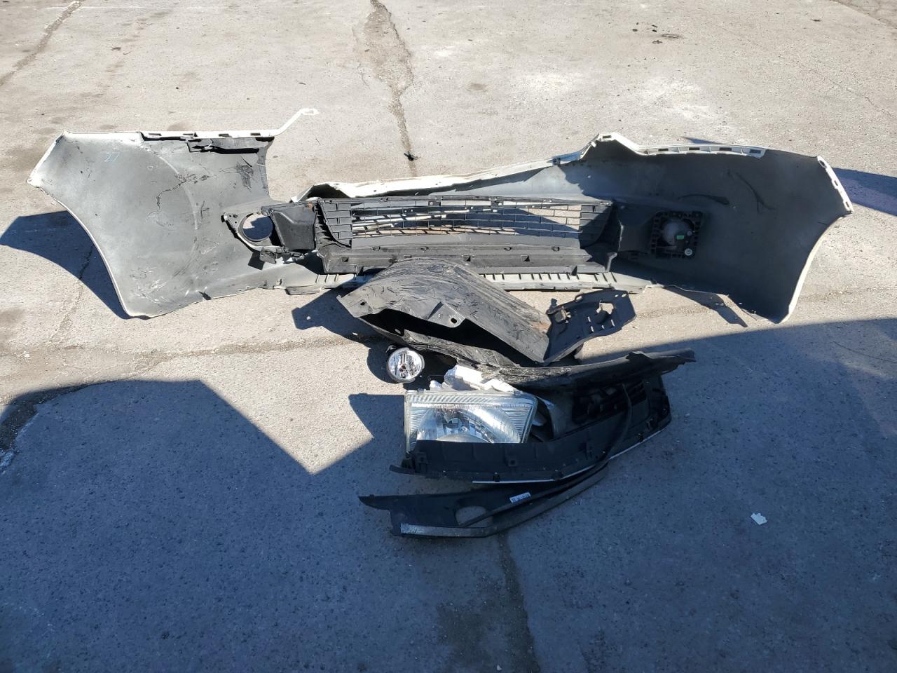 2010 Acura TSX VIN JH4CU2F60AC016769 Copart auction photo, all over damage thumbnail 14