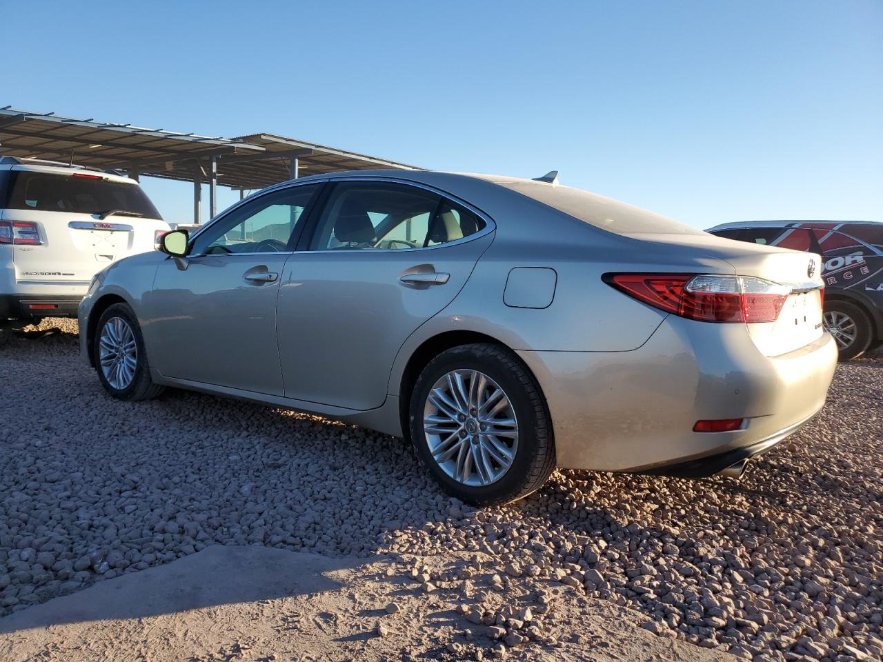 2013 Lexus ES VIN JTHBK1GG2D2007844 Copart auction photo, rear end / side damage thumbnail 2