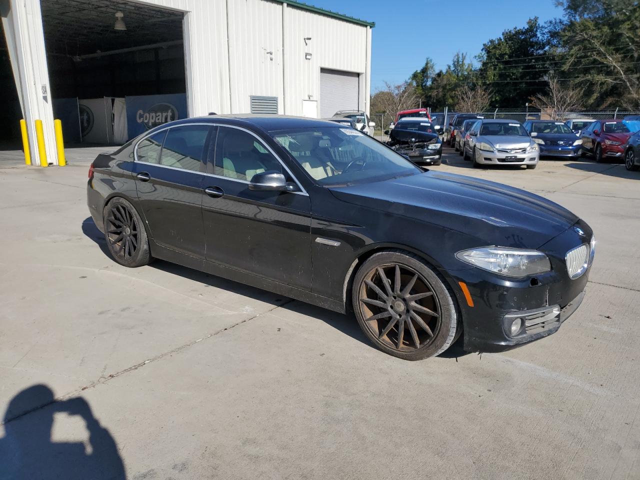 2014 BMW 5er VIN WBA5B1C57ED479284 Copart auction photo, water/flood damage thumbnail 4