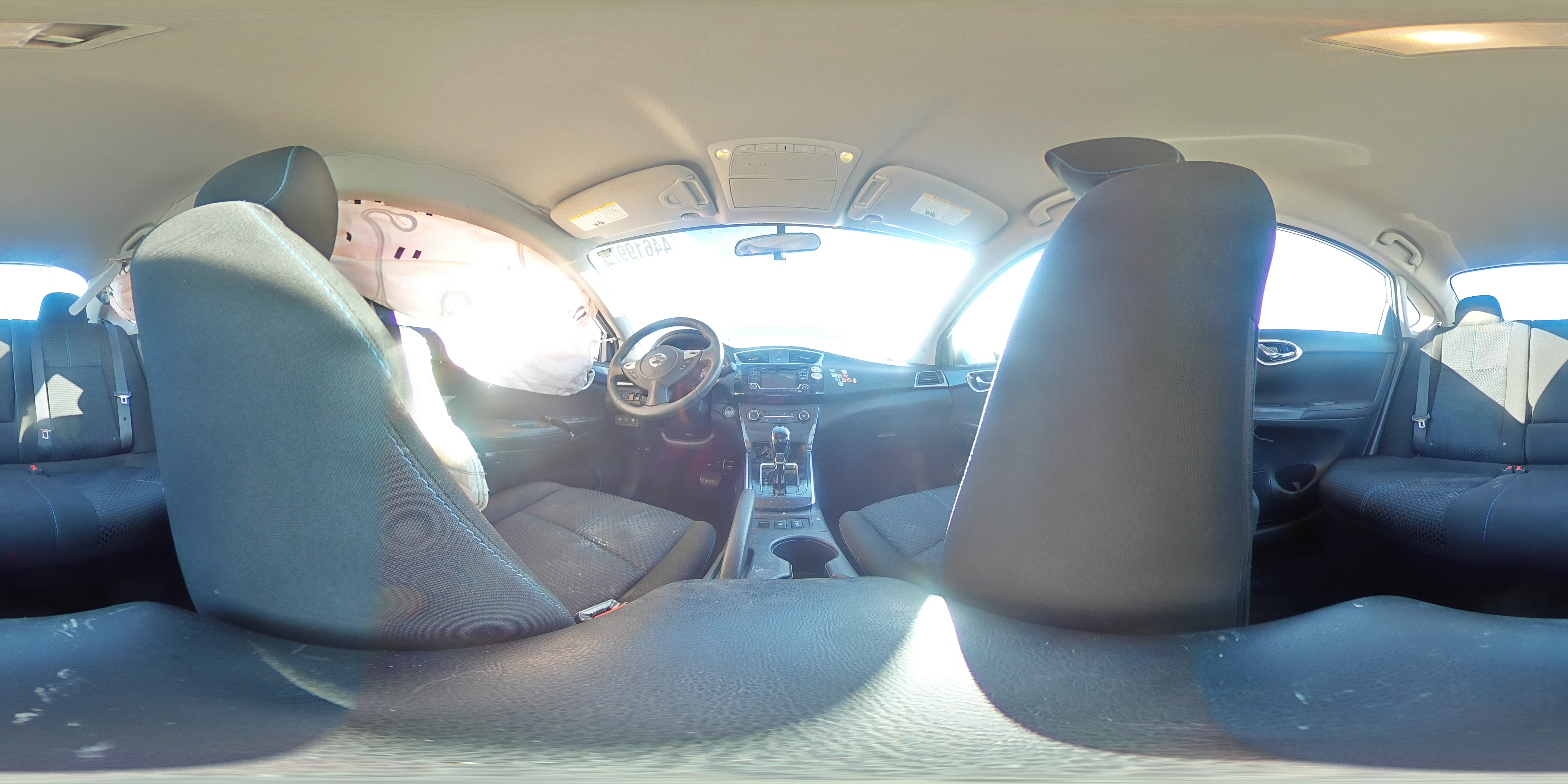 2017 Nissan Sentra VIN 3N1AB7AP7HY285710 Copart auction photo, front end / side damage thumbnail 14
