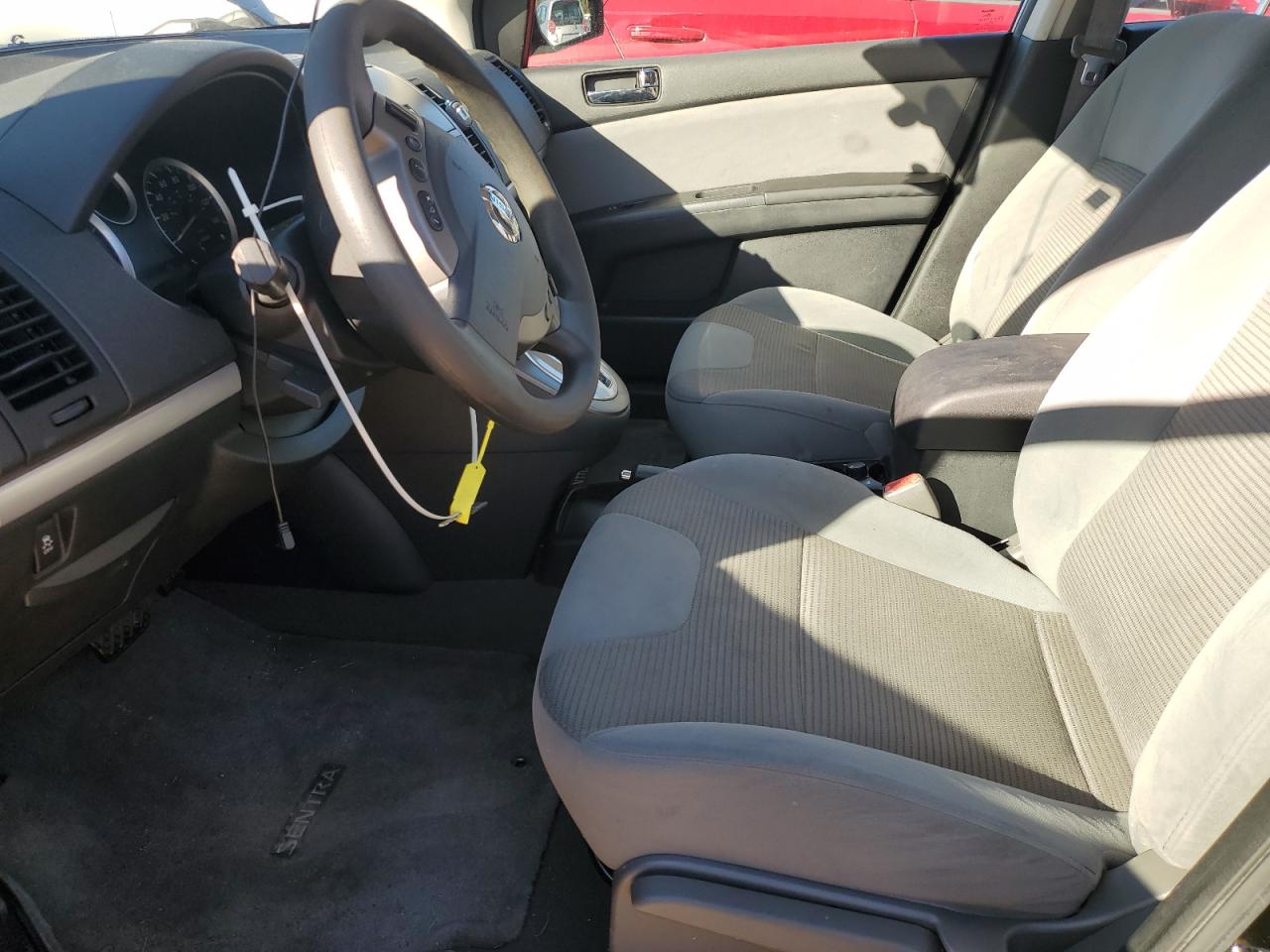 2012 Nissan Sentra VIN 3N1AB6AP7CL640794 Copart auction photo, front end damage thumbnail 7