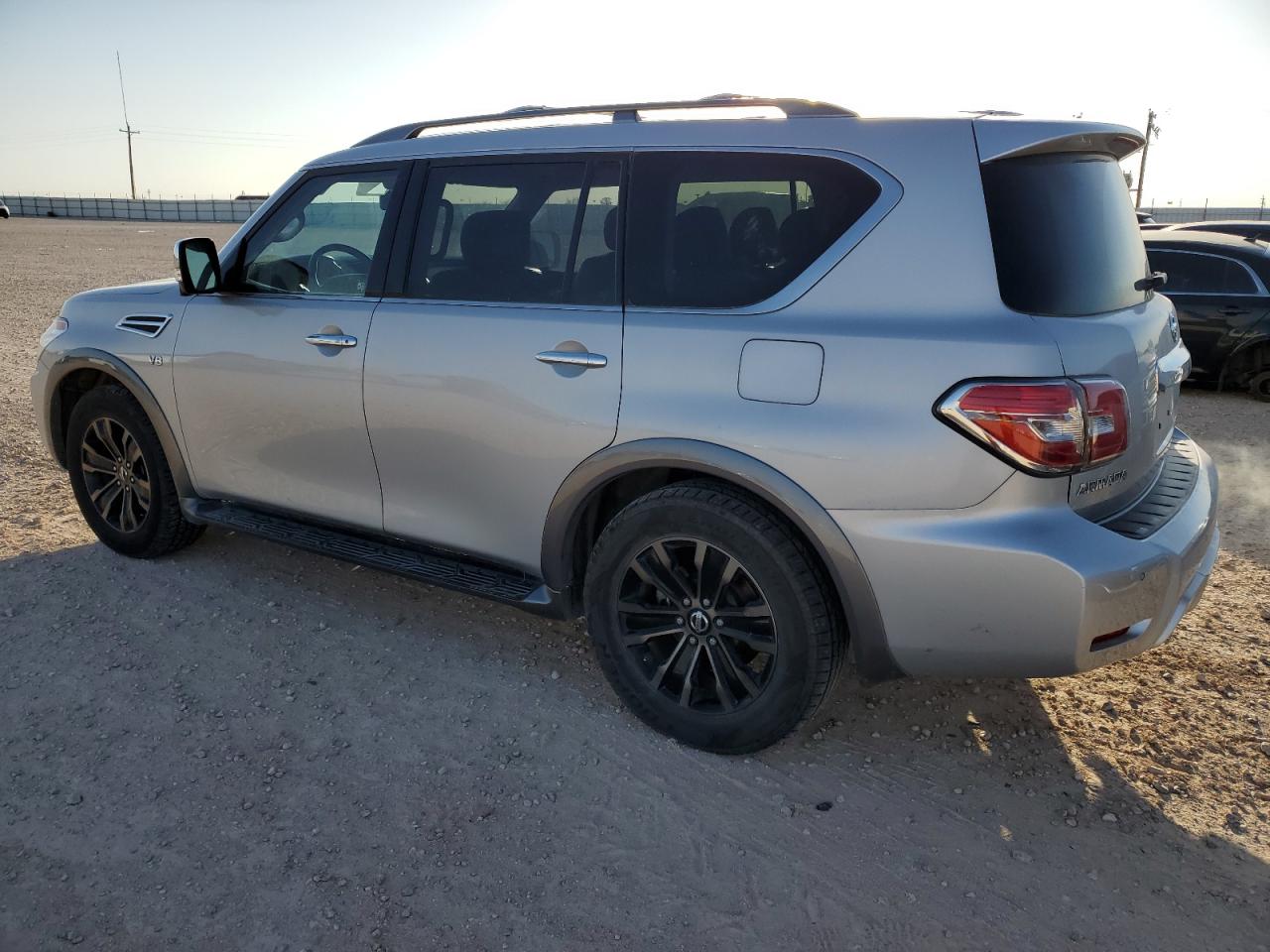 2018 Nissan Armada VIN JN8AY2ND7JX000191 Copart auction photo, mechanical / hail damage thumbnail 2